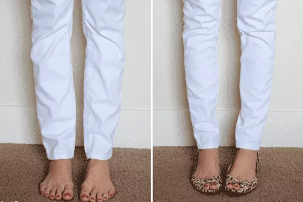 Kako skinnuti traperice od donjeg dijela kod kuće bez šivaćeg stroja - skinny uradi sam